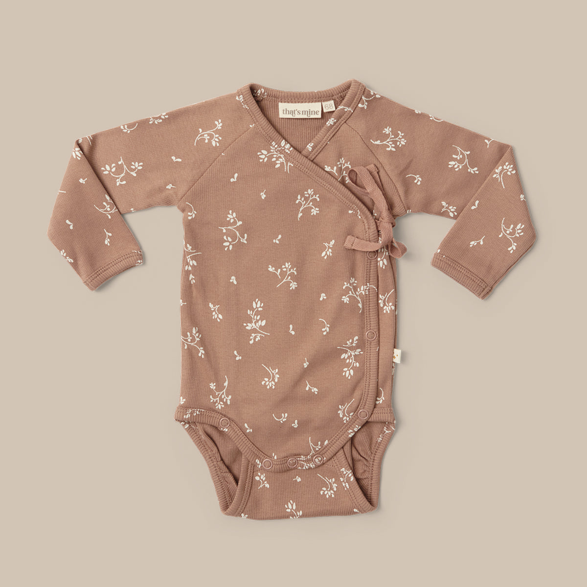 BICHETTE WRAP BABY BODYSTOCKING/Secret garden Cocoa
