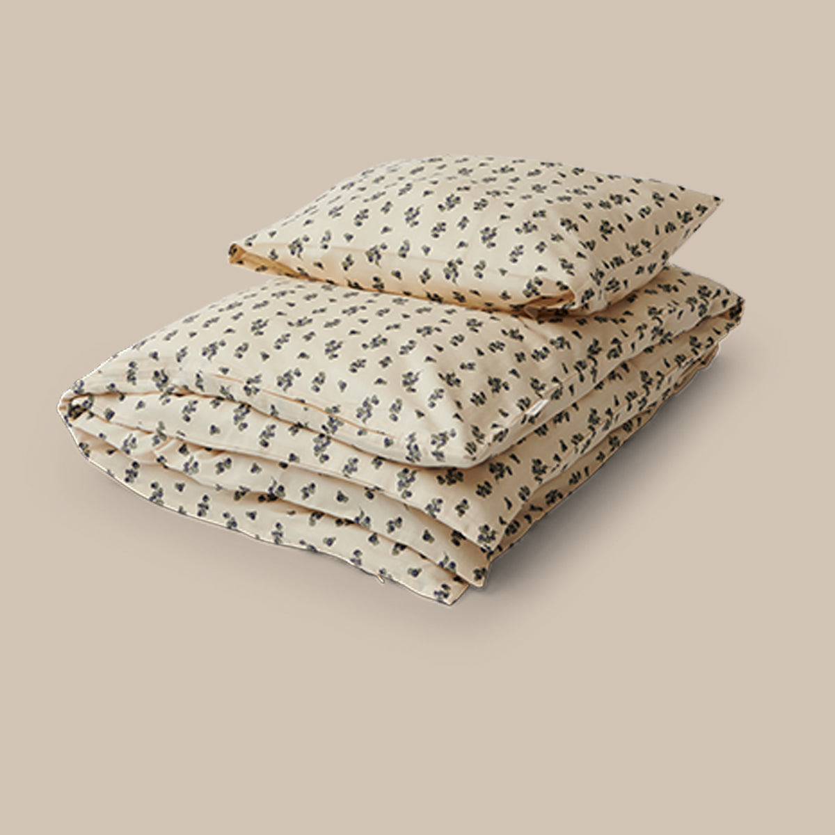 BEDDING BLUEBERRY(ベビー布団・枕カバーセット)Blueberry print