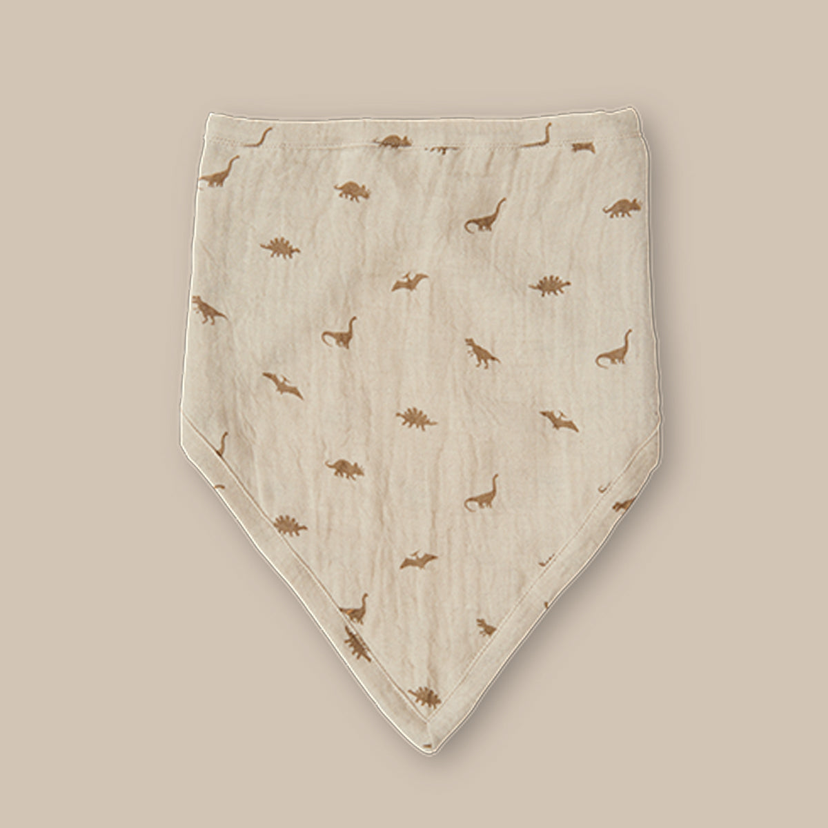 BANDANA BIB(スタイ)/Dinosaur oatmeal print(BIB 2BUY10%OFF)