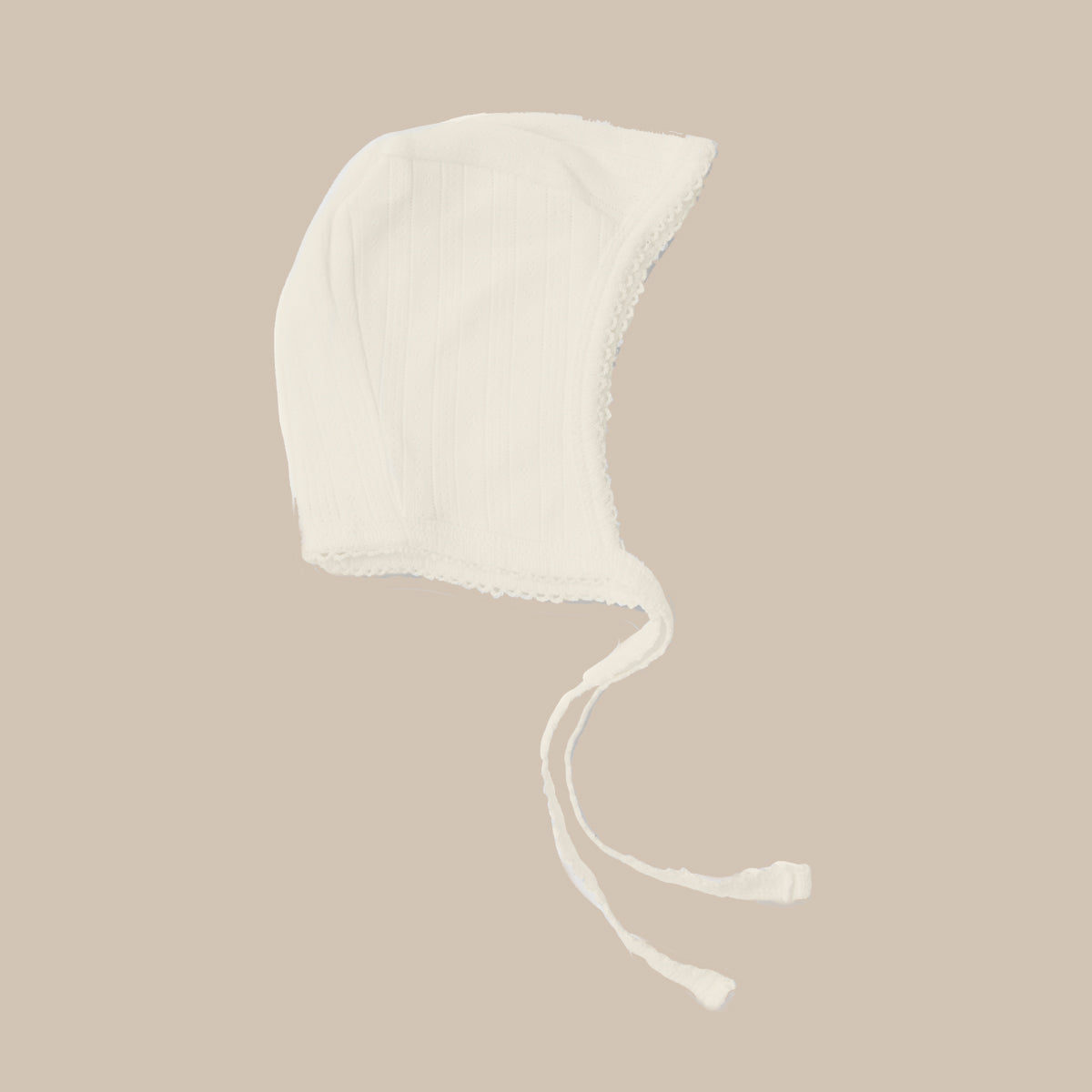 ANNA BABY bonnet/Antique white