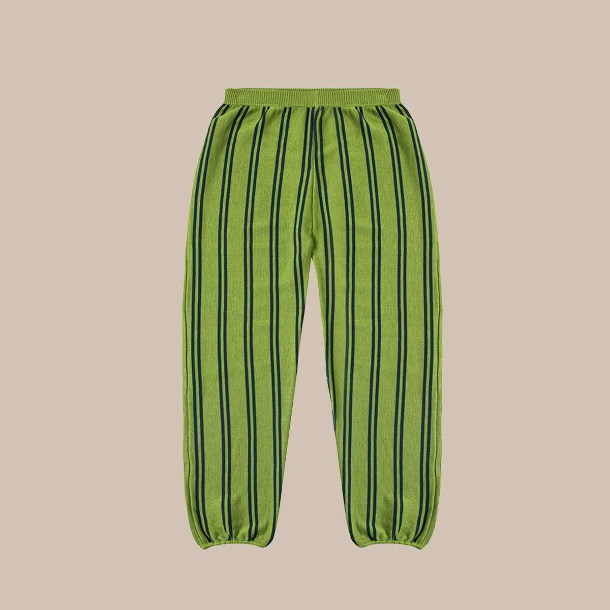 CASUAL TROUSERS (ANKLE LENGTH)
/LAWNGREEN/NAVY