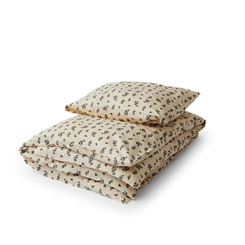BEDDING BLUEBERRY(ベビー布団・枕カバーセット)Blueberry print