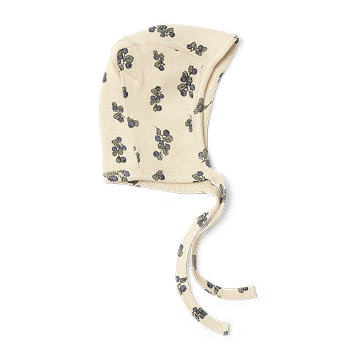 【Only 1 left】COEUR BABY bonnet/Blueberry print