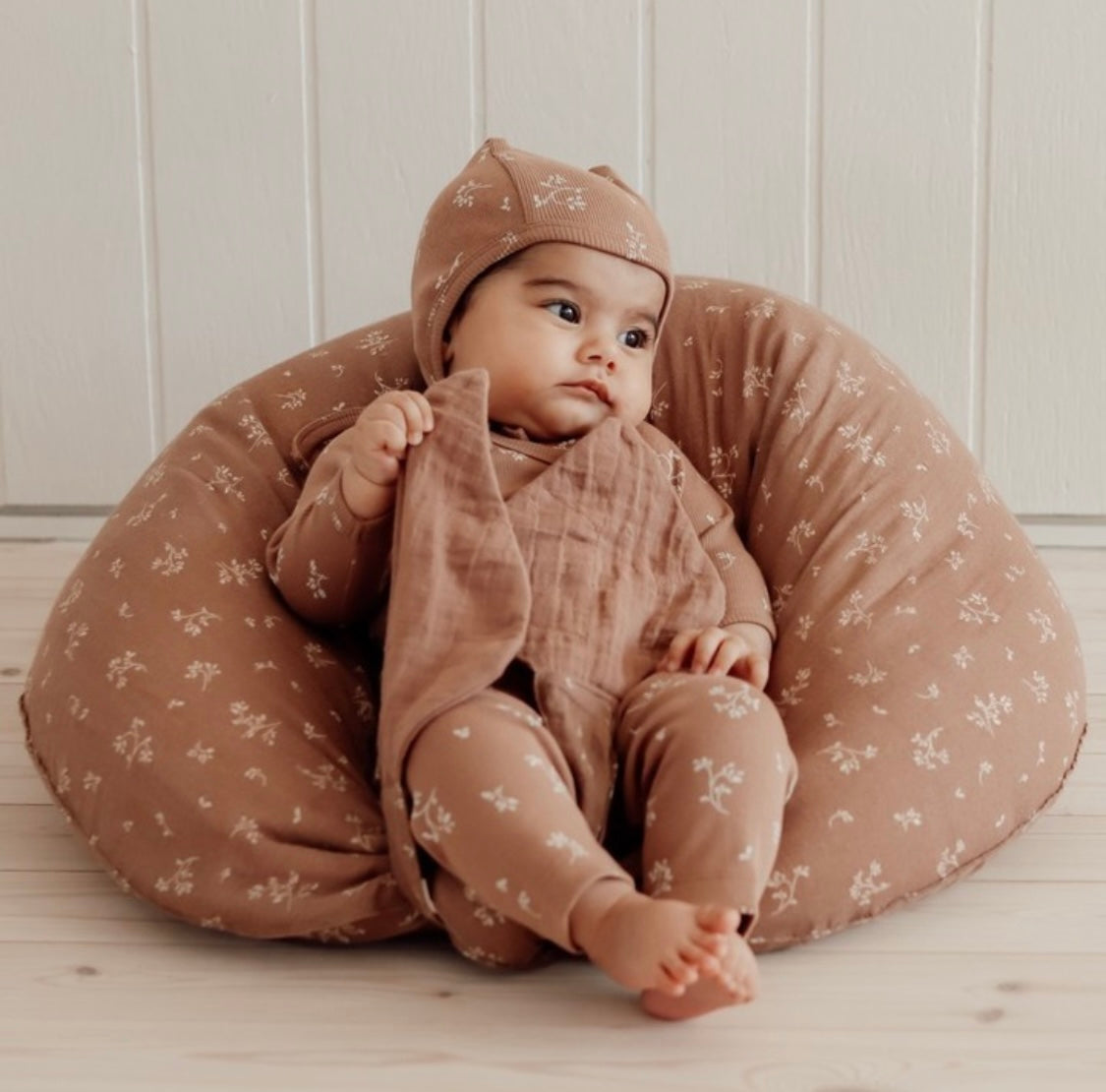 BICHETTE WRAP BABY BODYSTOCKING/Secret garden Cocoa