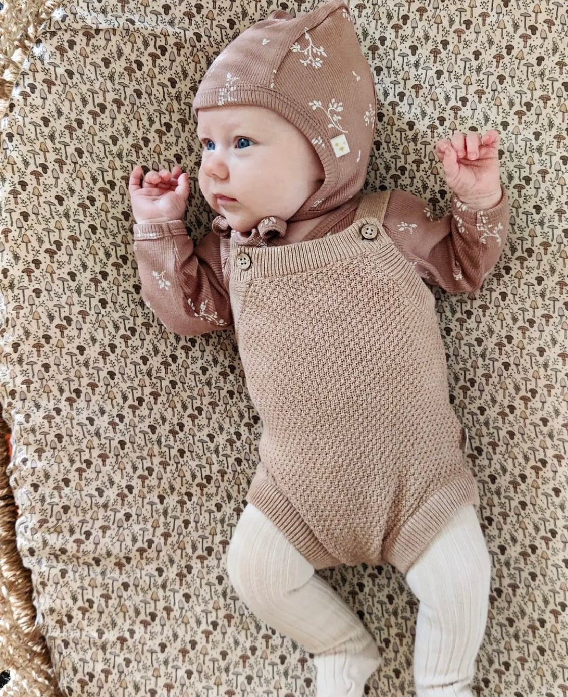 BICHETTE WRAP BABY BODYSTOCKING/Secret garden Cocoa