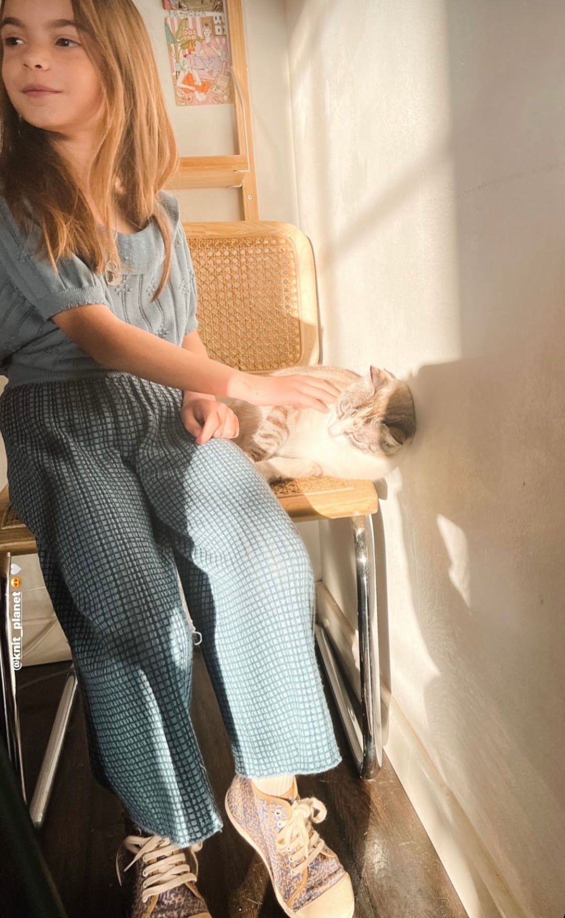 LITTLE SEED BLOUSE
/GREYISH BLUE