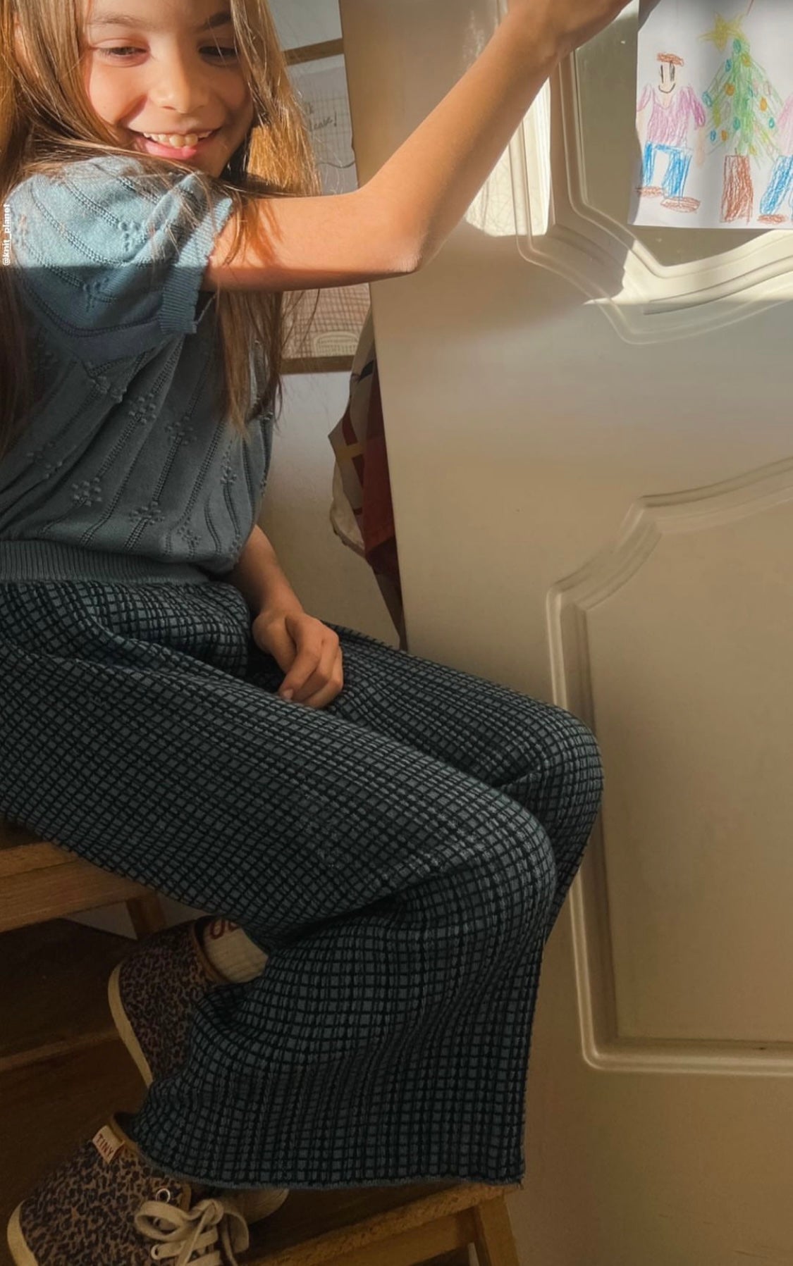 LITTLE SEED BLOUSE
/GREYISH BLUE