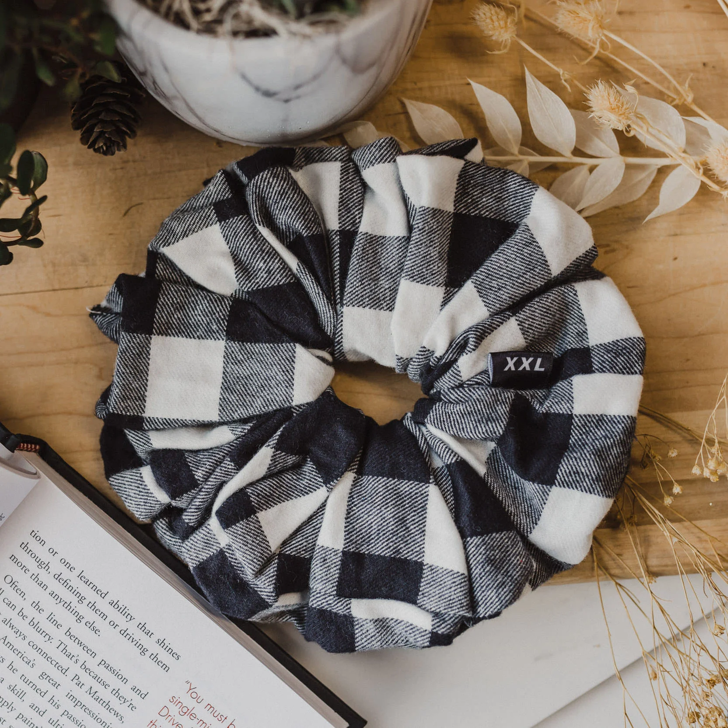 Tyler XXL - Buffalo Plaid Black