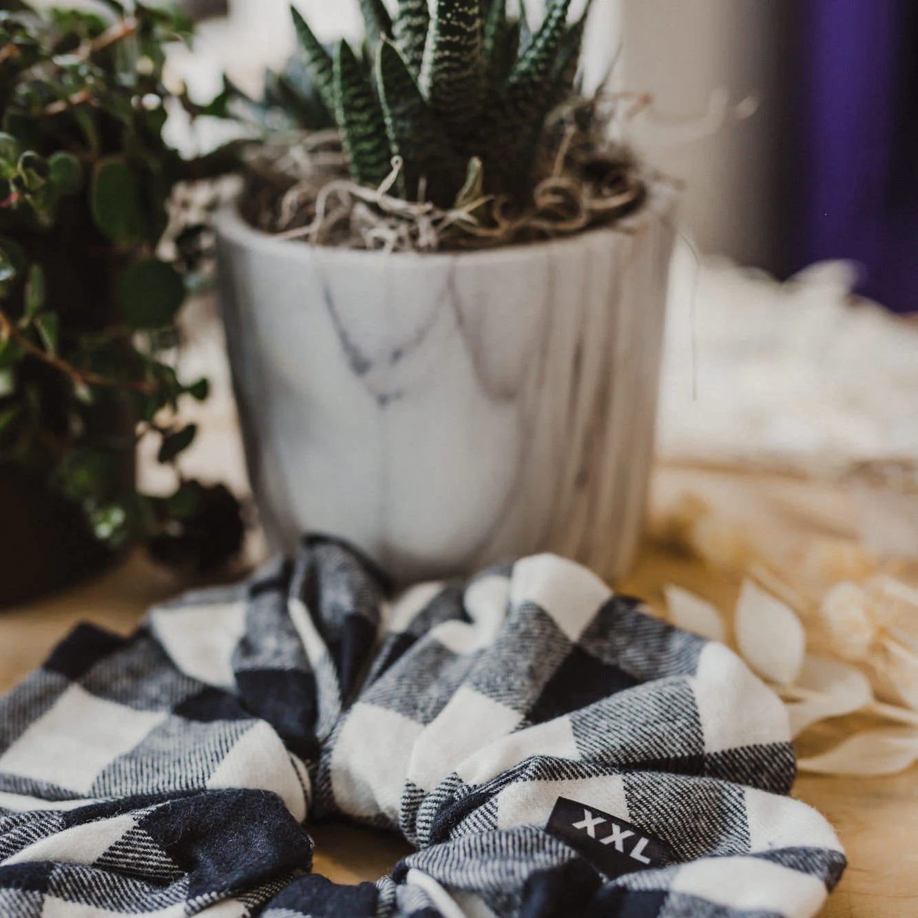 Tyler XXL - Buffalo Plaid Black