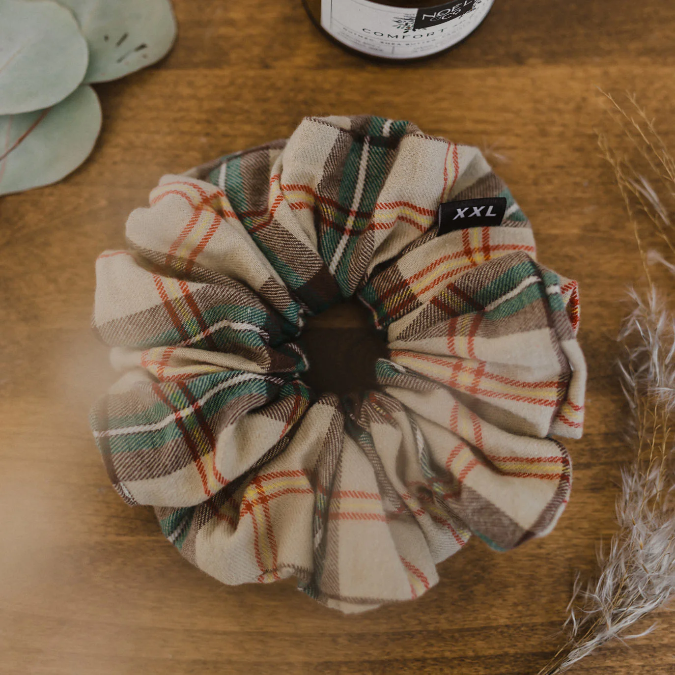 Joey XXL - Beige Plaid