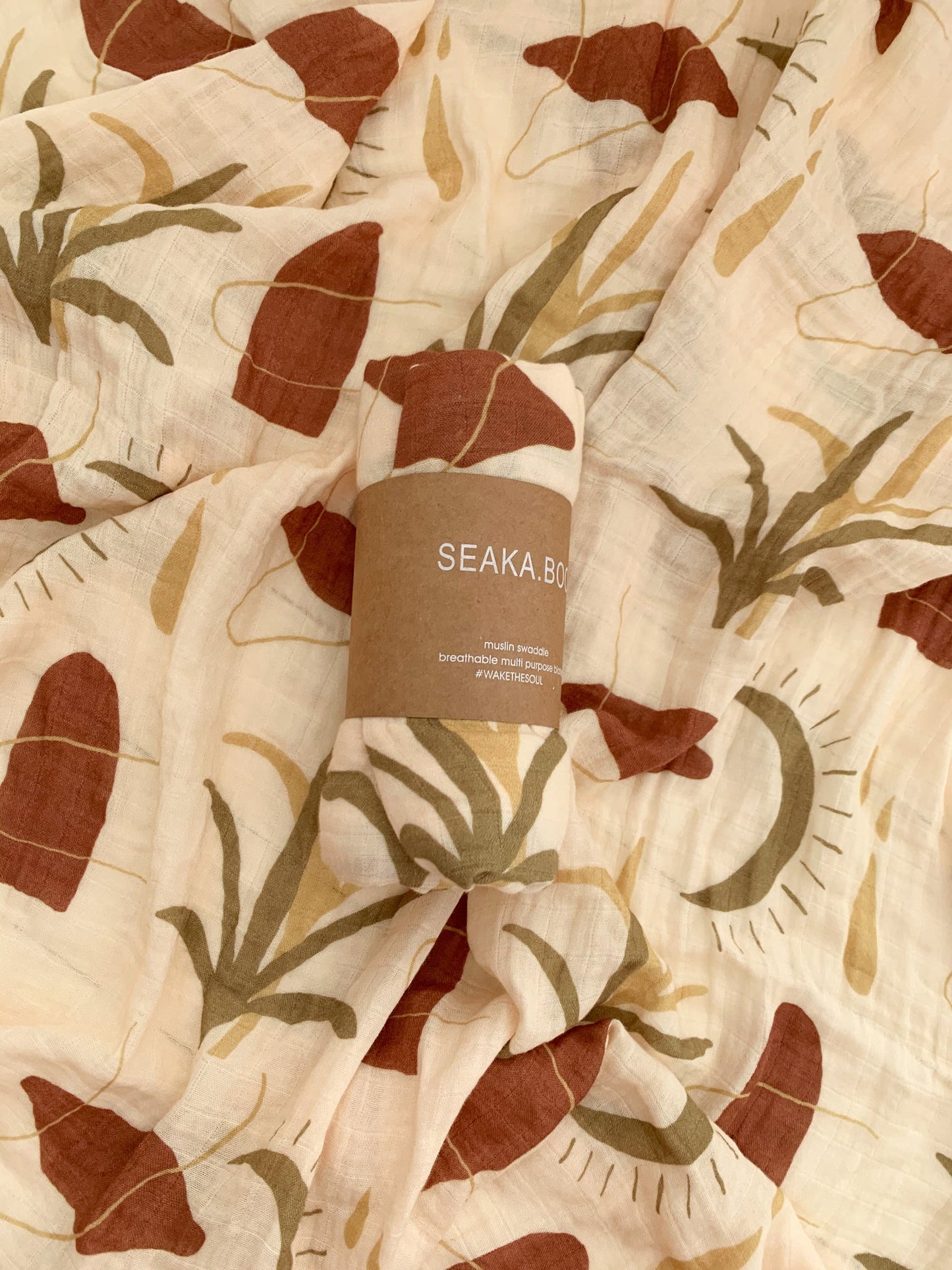 WRAP Bamboo Cotton /Scandi(swaddle 2BUY10%OFF)