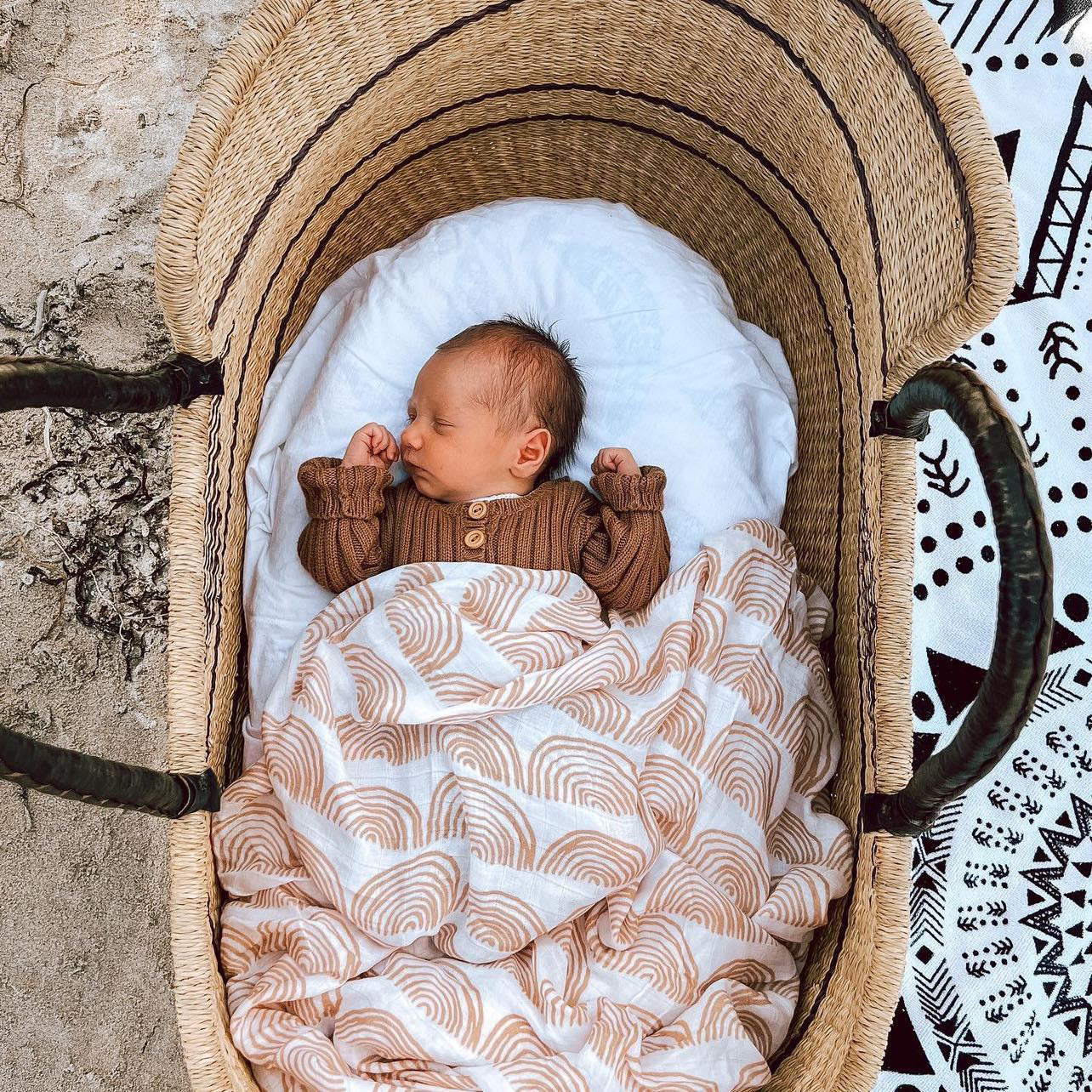 WRAP Bamboo Cotton /Nude Rainbow(swaddle 2BUY10%OFF)