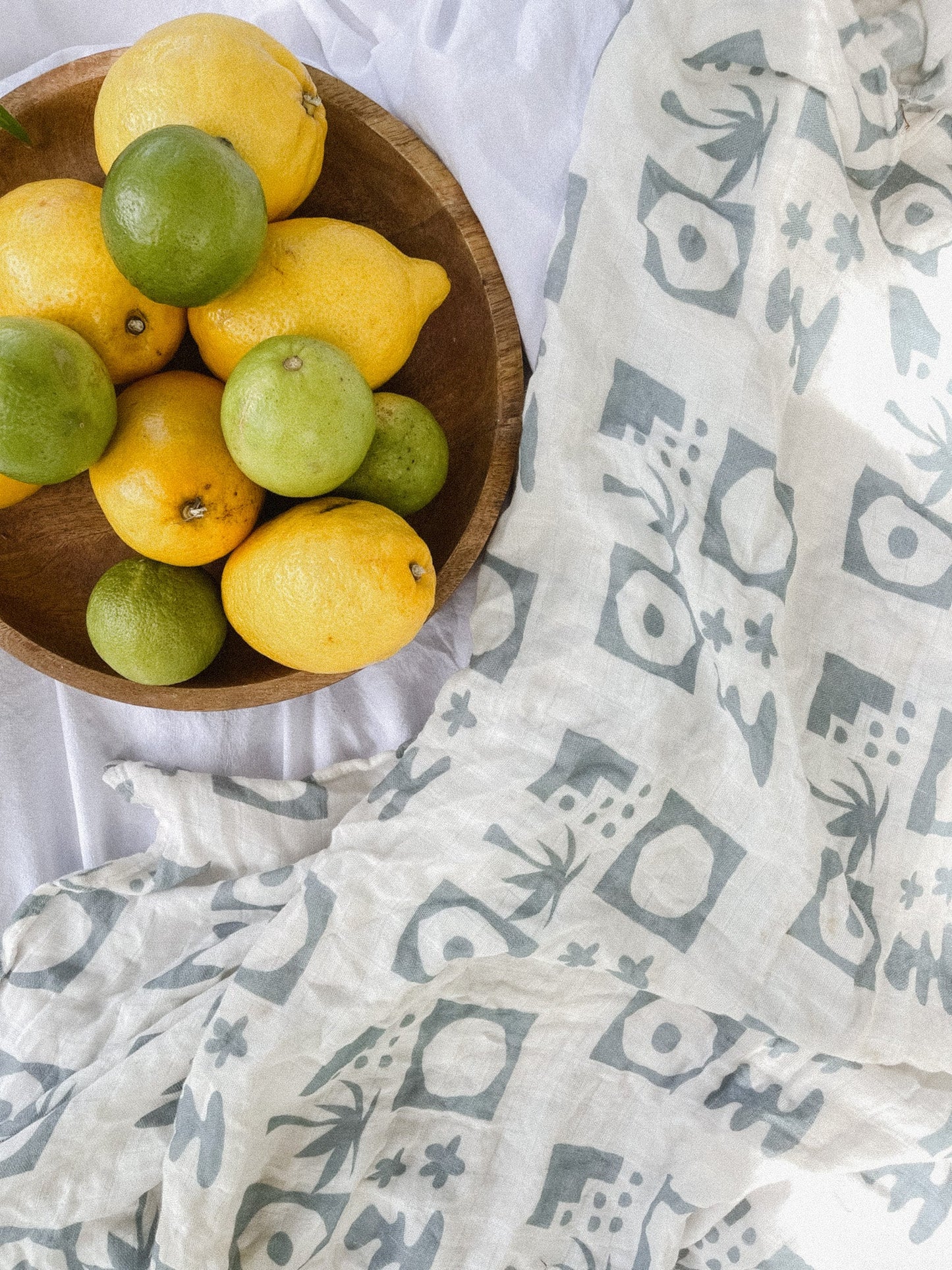 WRAP Bamboo Cotton /Umi Blue(swaddle 2BUY10%OFF)