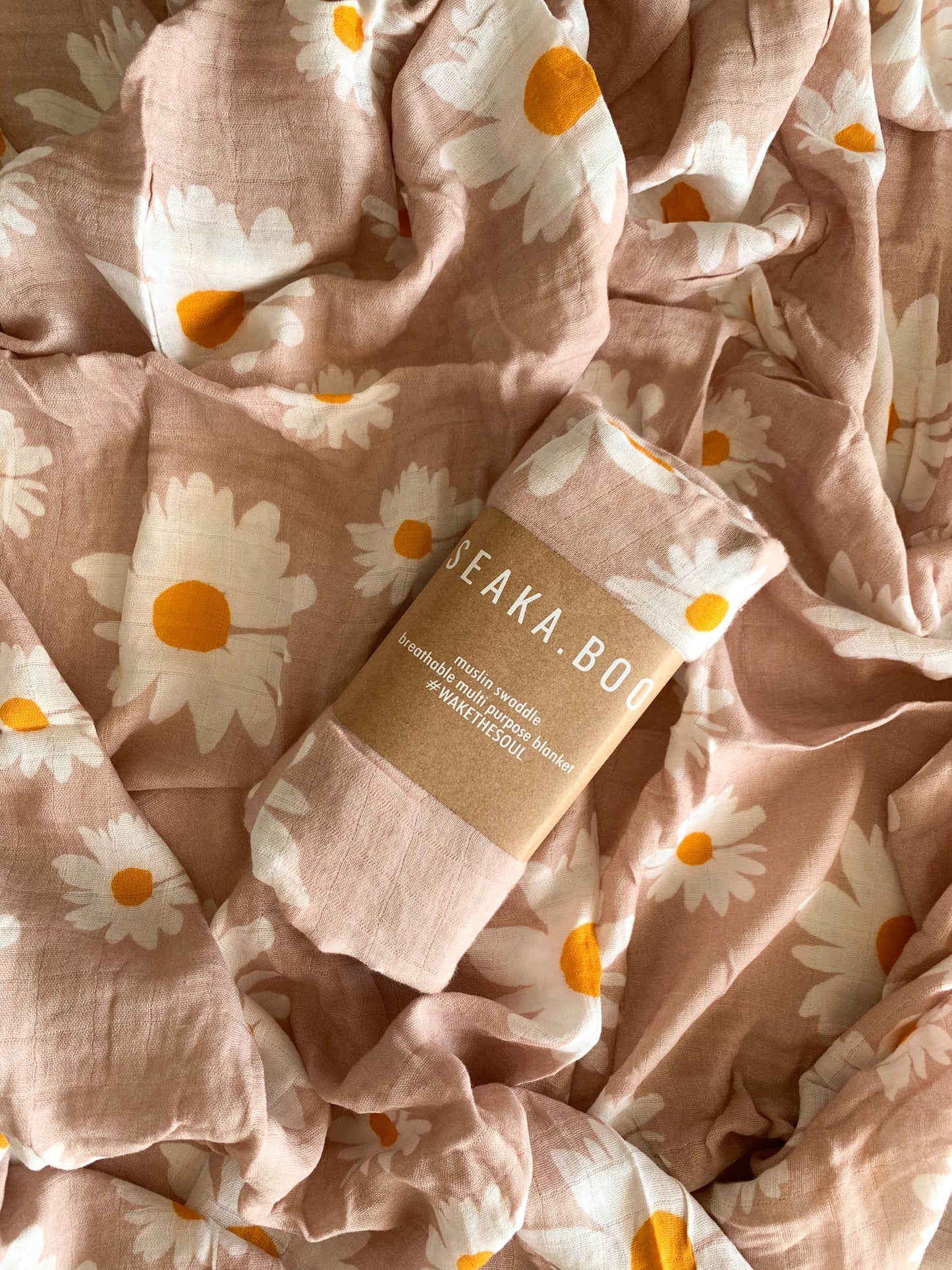 WRAP Bamboo Cotton /Daisy Chain(swaddle 2BUY10%OFF)