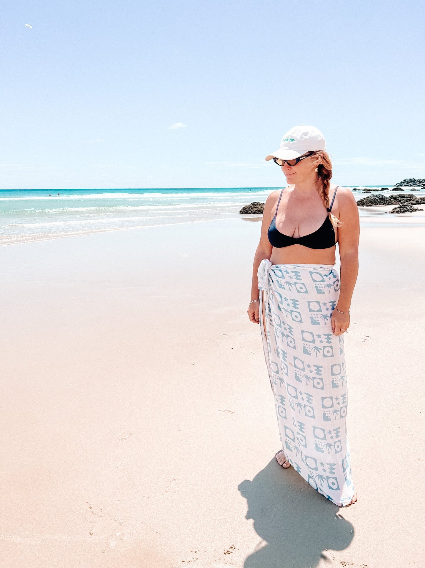 WRAP Bamboo Cotton /Umi Blue(swaddle 2BUY10%OFF)