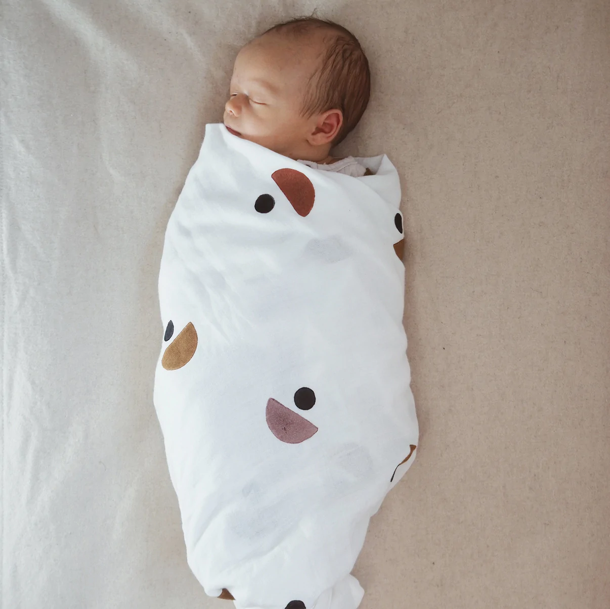 Extra large muslin wrap /Moon(swaddle 2BUY10%OFF)