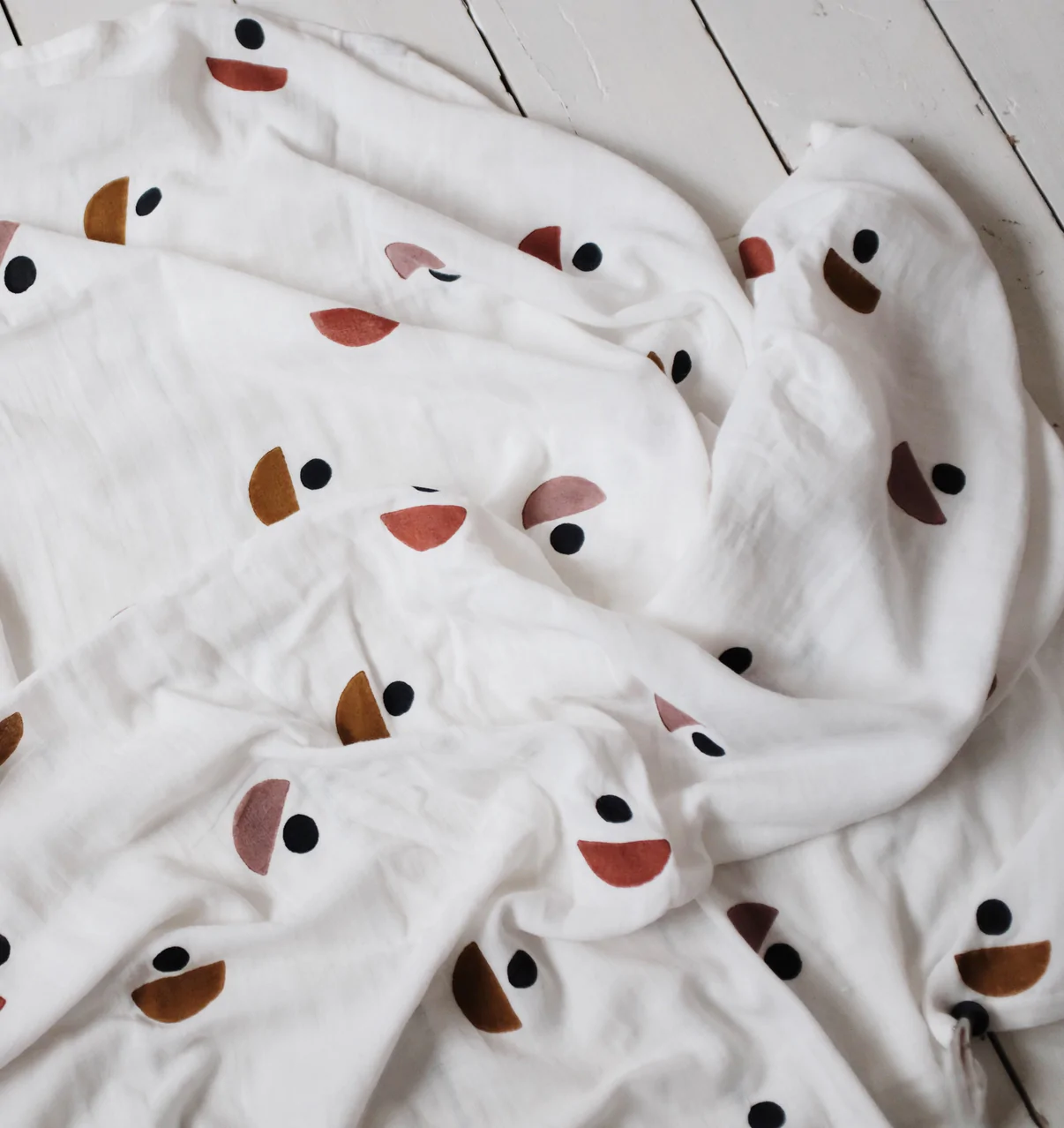 Extra large muslin wrap /Moon(swaddle 2BUY10%OFF)