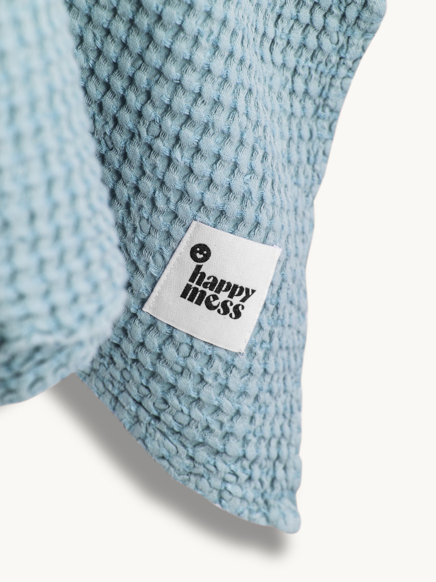 waffle
poncho/sky blue