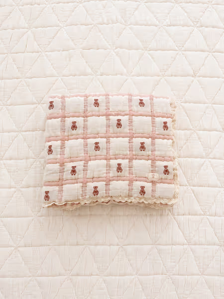 Keepsake Quilt/teddy petal