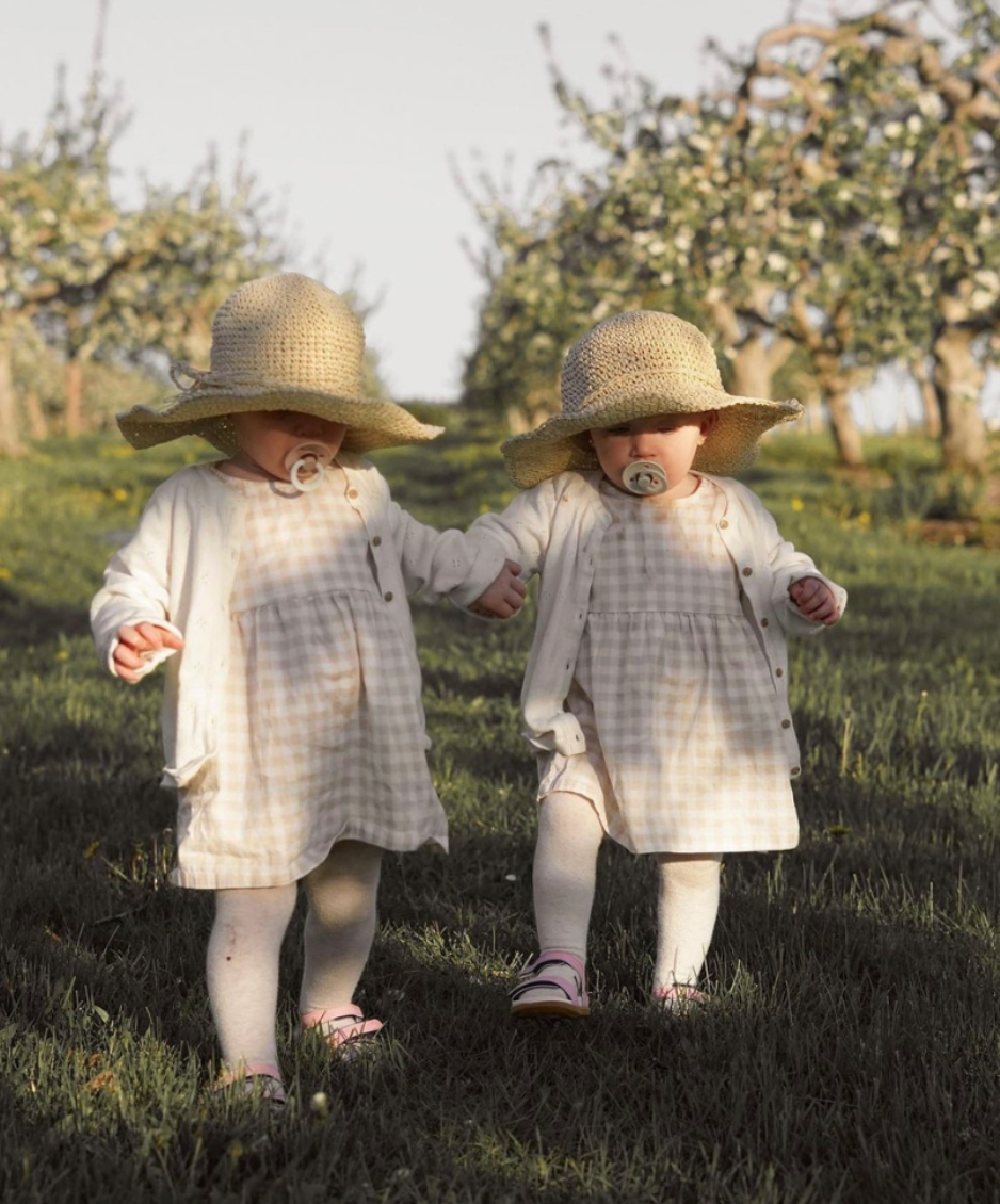 straw hat | light