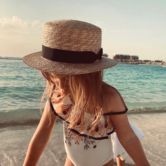 straw boater hat
