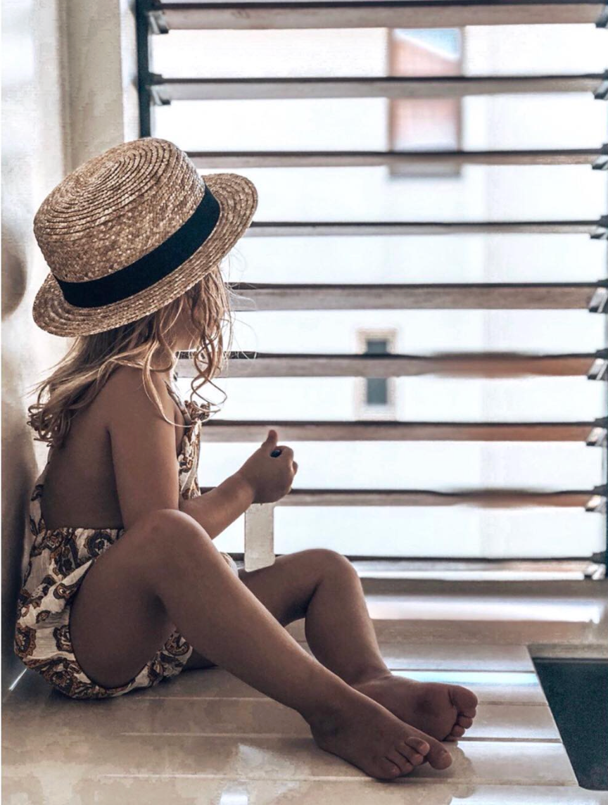 straw boater hat