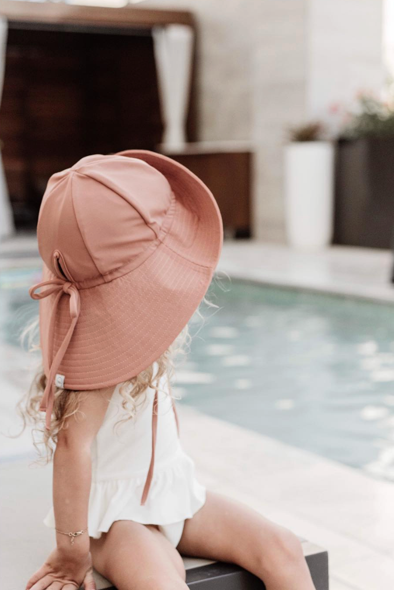 floppy hat | swim | cocoa