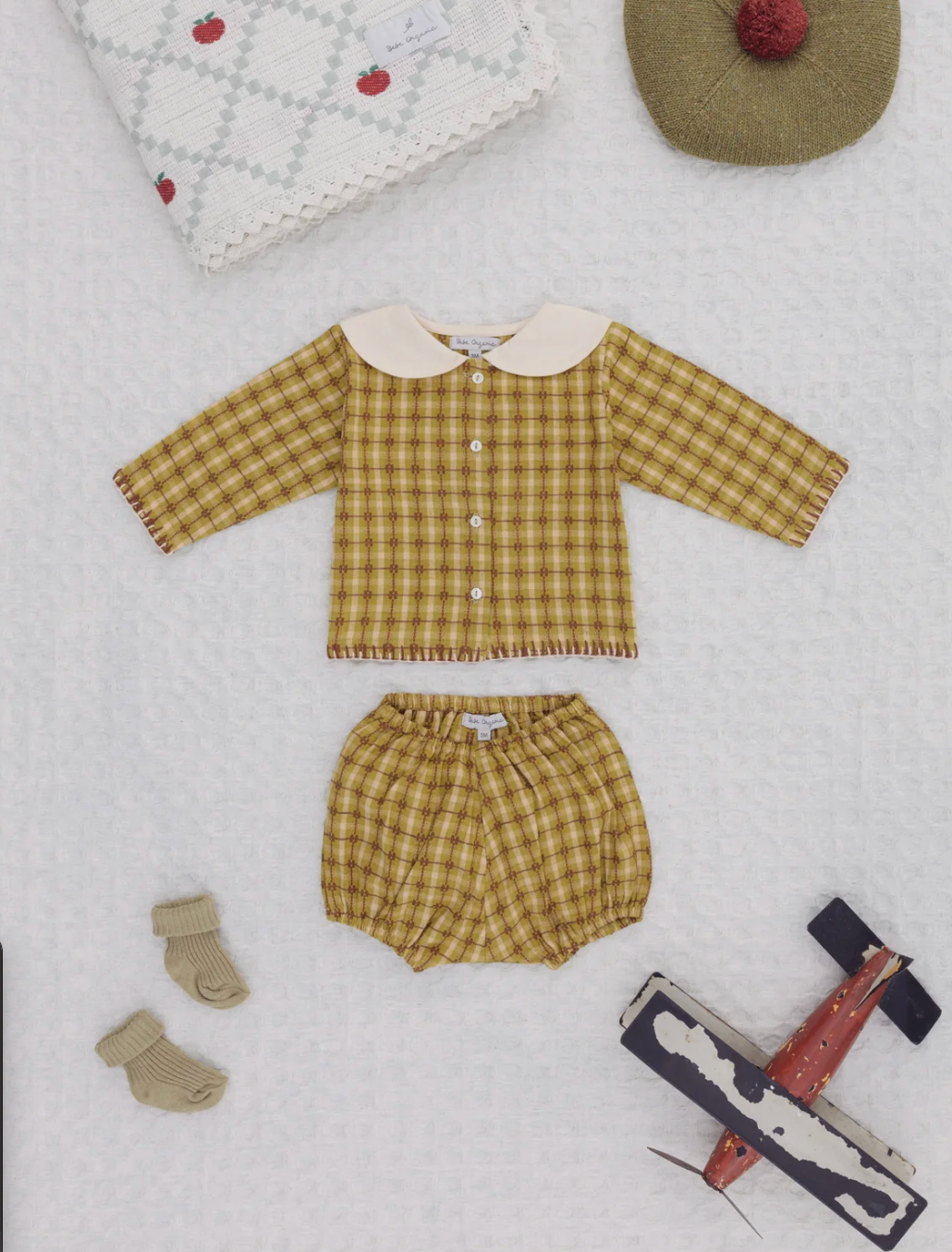 Sebastien Baby Set/Nostalgic Green