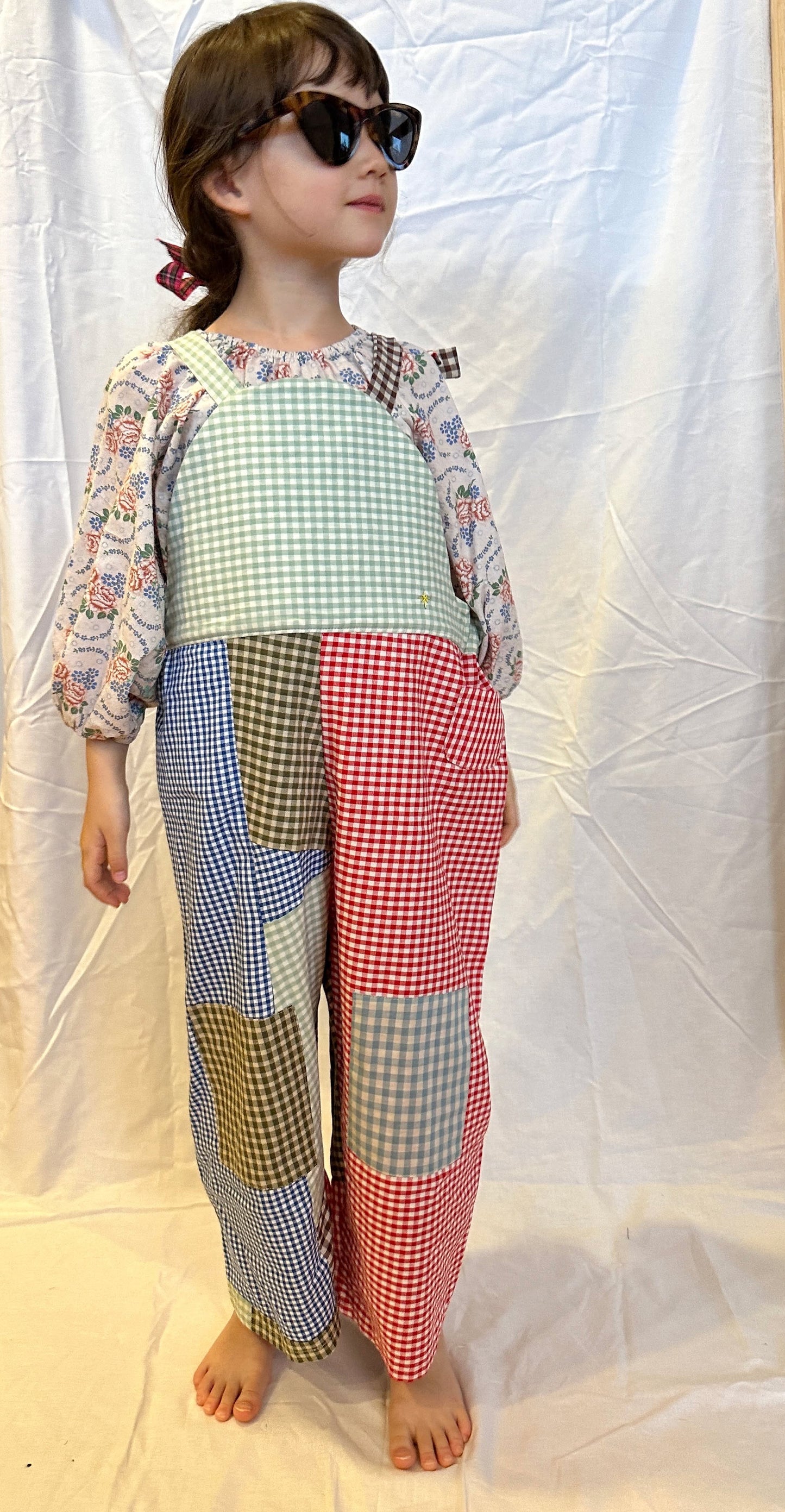 【one&only】Jumpsuit/Mixed DGingham