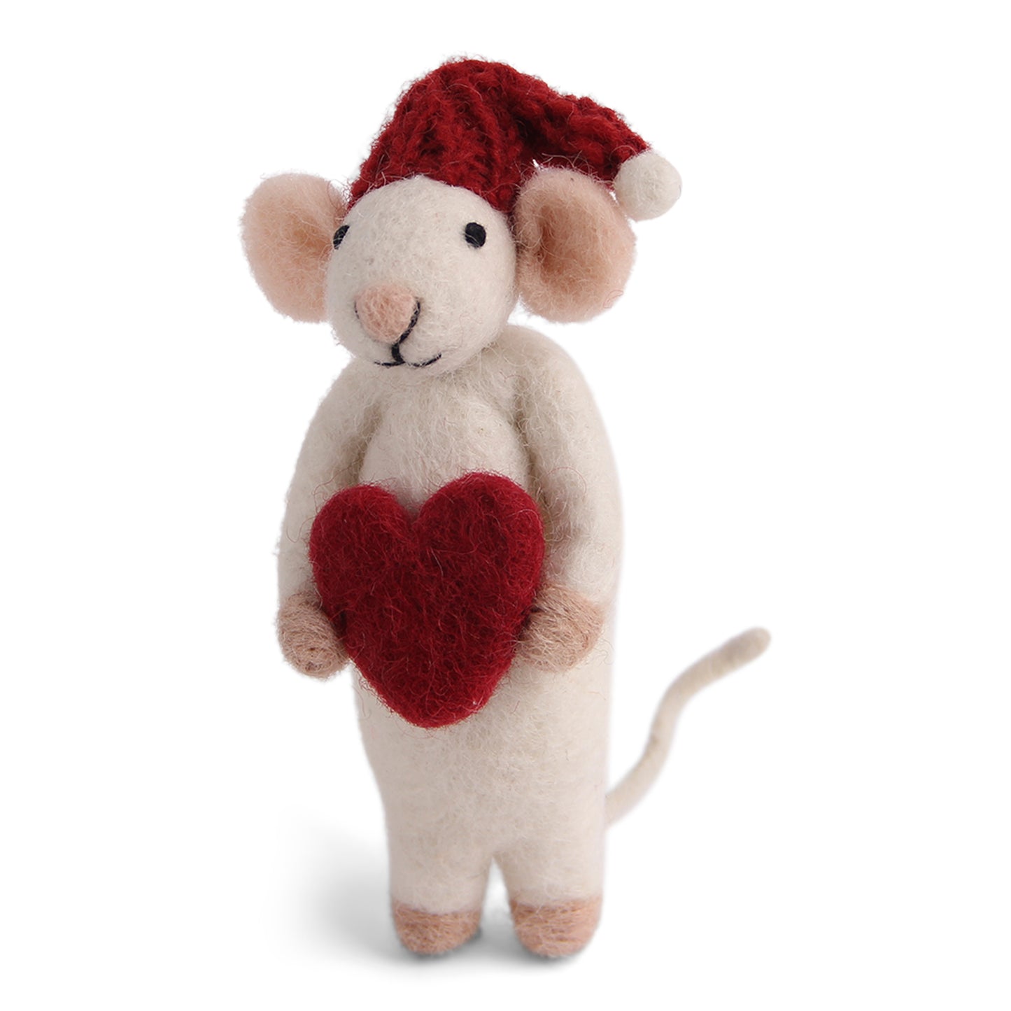 White Mouse w/Heart