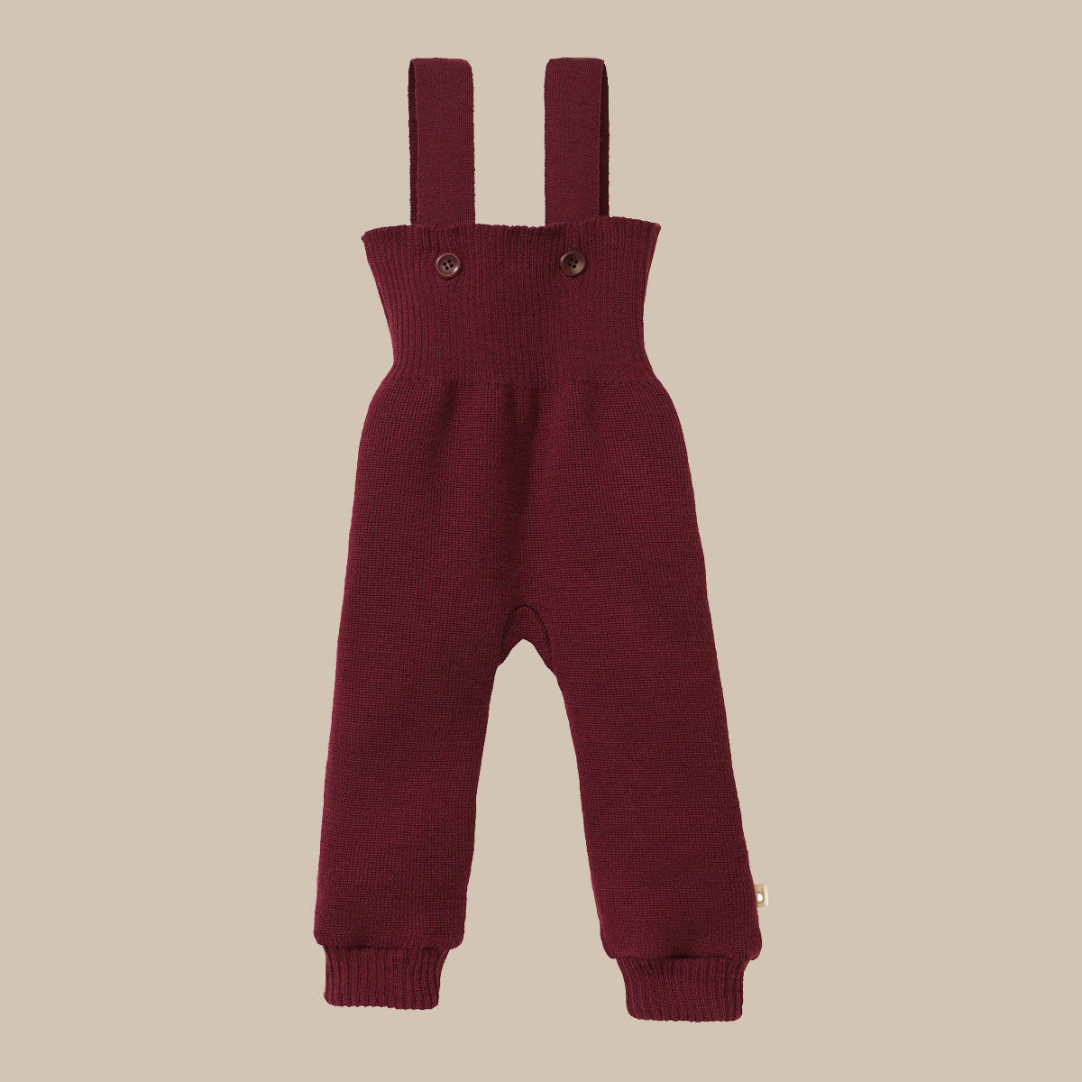 Knitted Trousers/cassis
