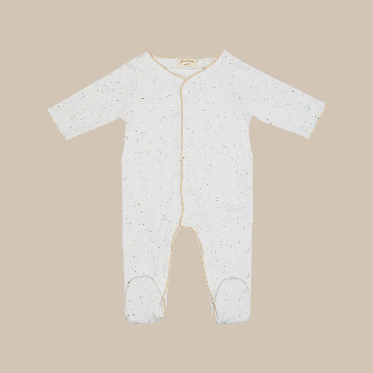 Organic Baby Onesie/WHITE MILK