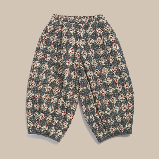 Quilted Jessica Trousers Harlequin Floral