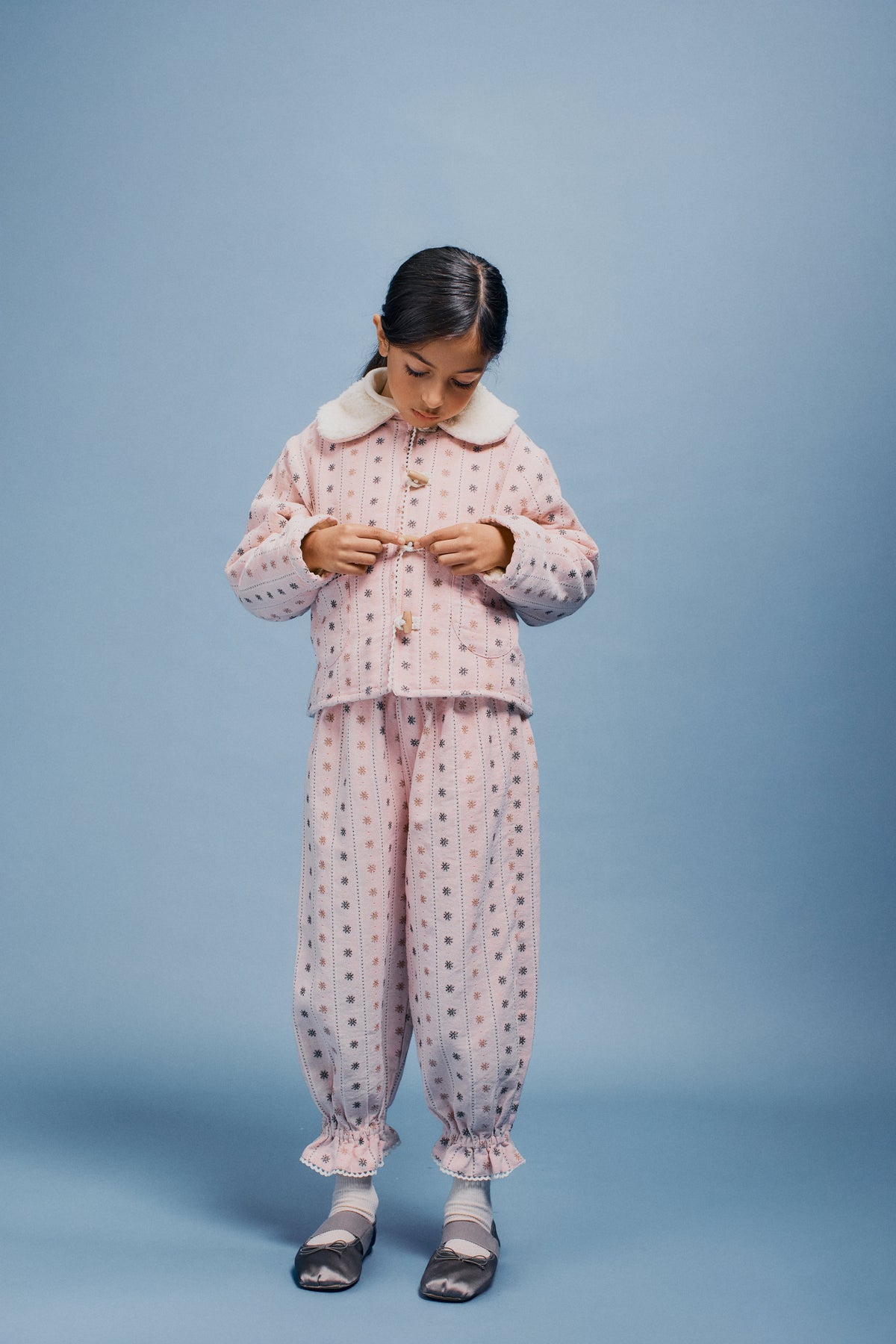 Claire Baby Pants/Fall Floral Jaquard
