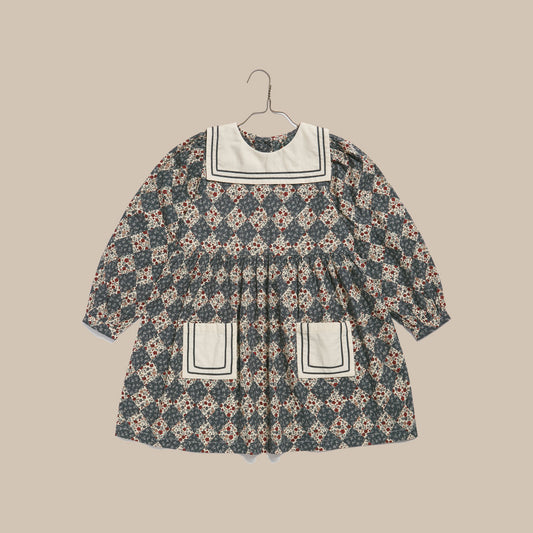 Eva Sailor Dress Harlequin Floral