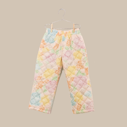 PASTELS FLOWERS SKI PANTS/PASTELS