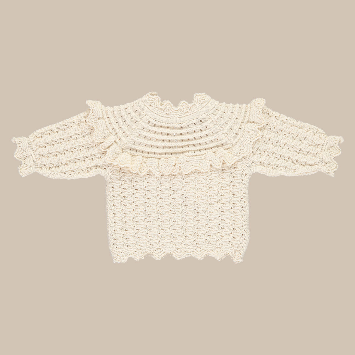 【送料無料】Silvia Sweater/Cream