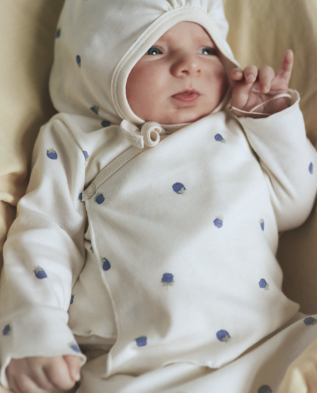 Organic Blueberry T-Shirt and Leggings Set