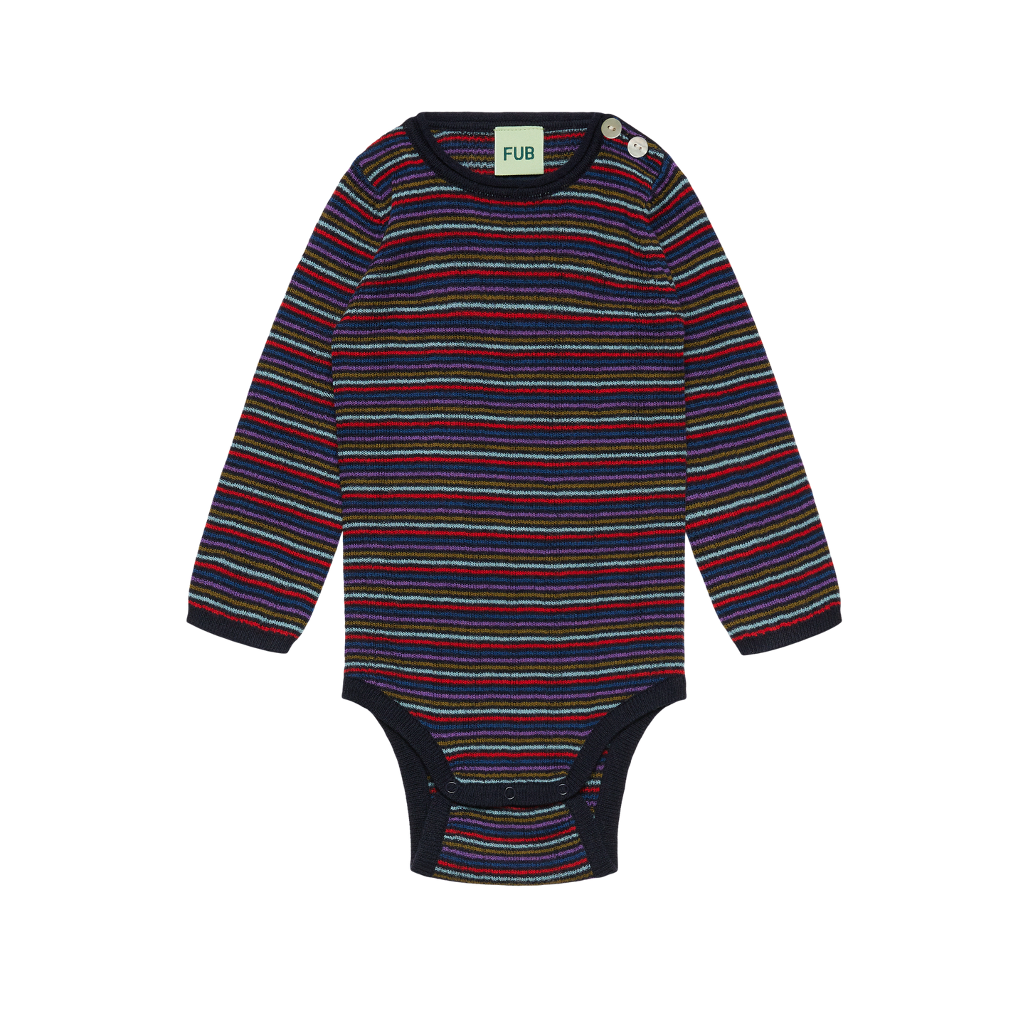 Baby Rib Body/multi stripe
