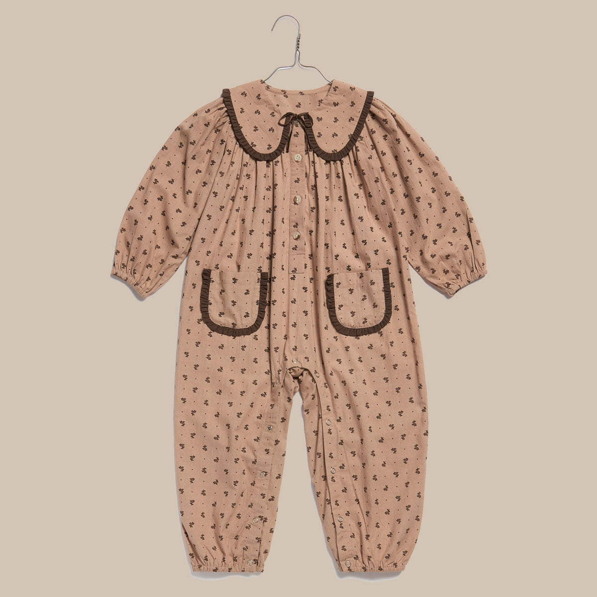 Little Cotton Clothes Lolly Romper Rosehip Floral リトルコットン