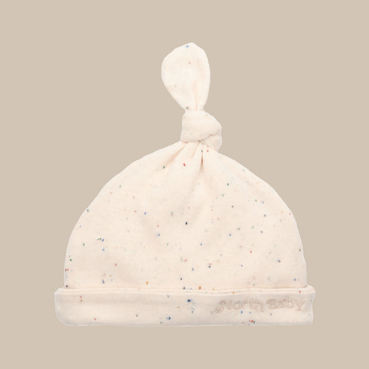 Organic Baby Hats/IVORY PINK