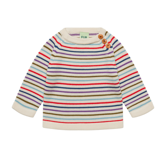 Baby Sweater/anniversary stripe
