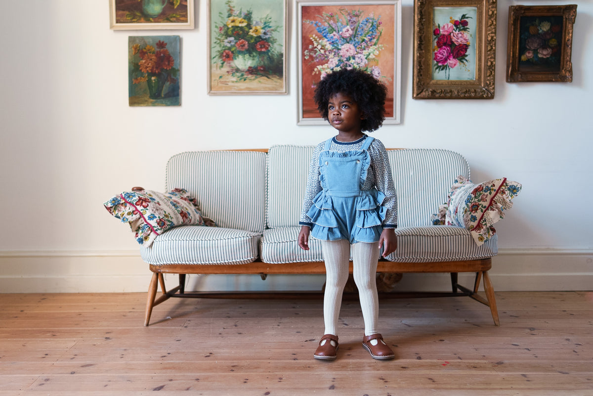 Pointelle Long Sleeve T-shirt/Briar Floral
