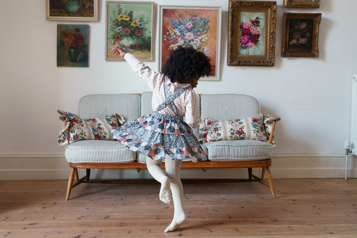 Aria Rara Skirt/Patchwork Floral