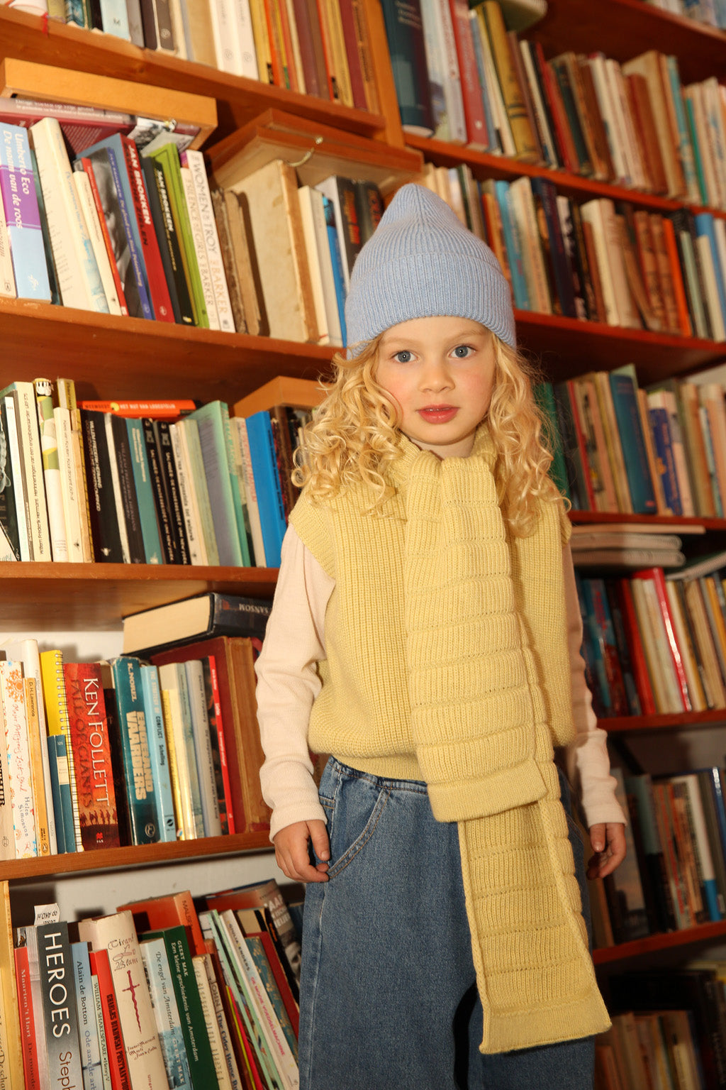 Beanie Fonzie/Light Blue