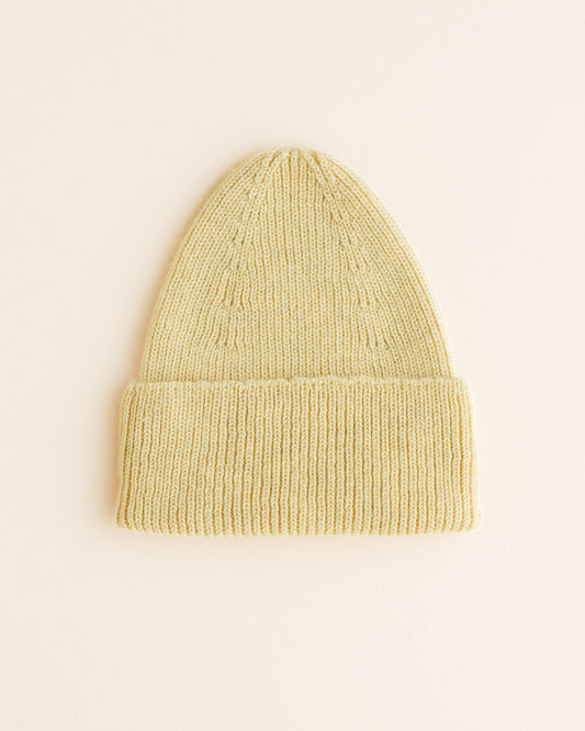 Beanie Fonzie/Light Yellow