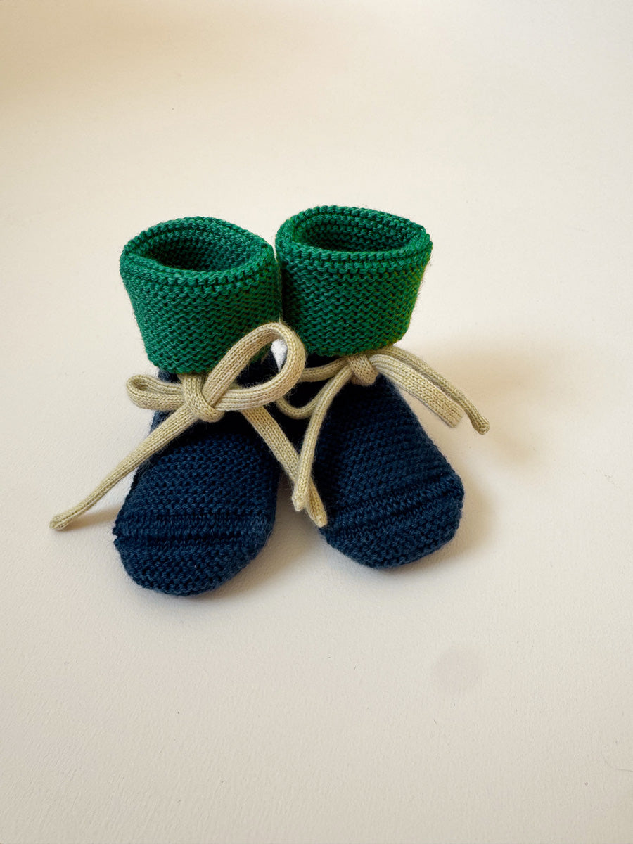 Booties/Blue/Grass