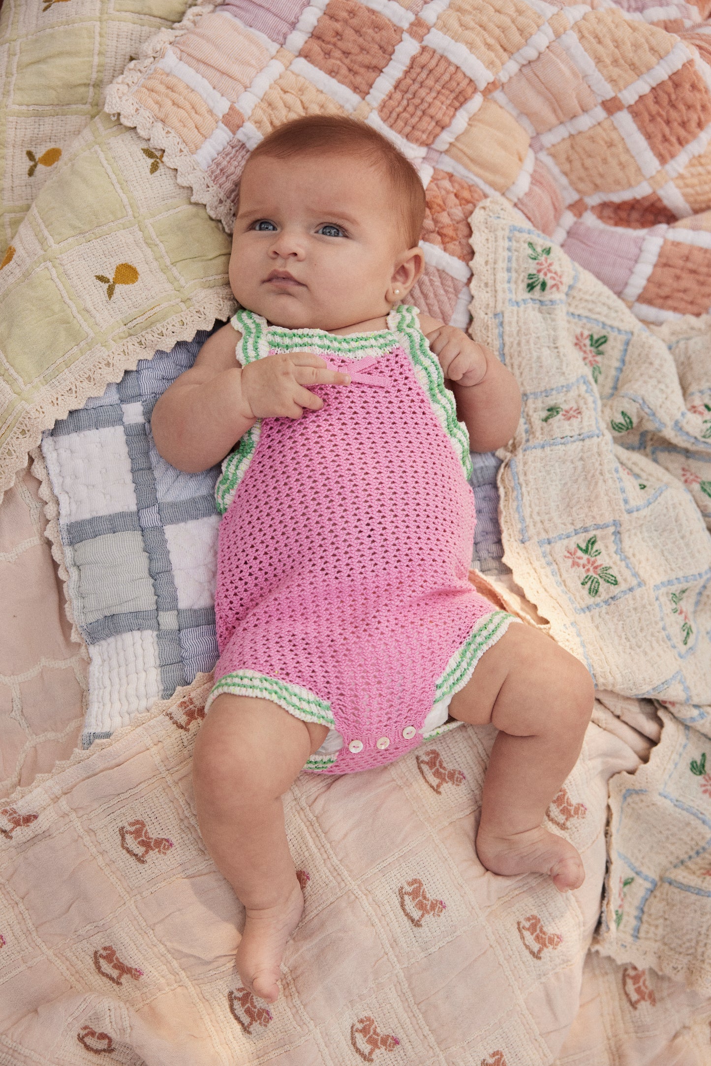 Mai Blanket/Yellow Patchwork