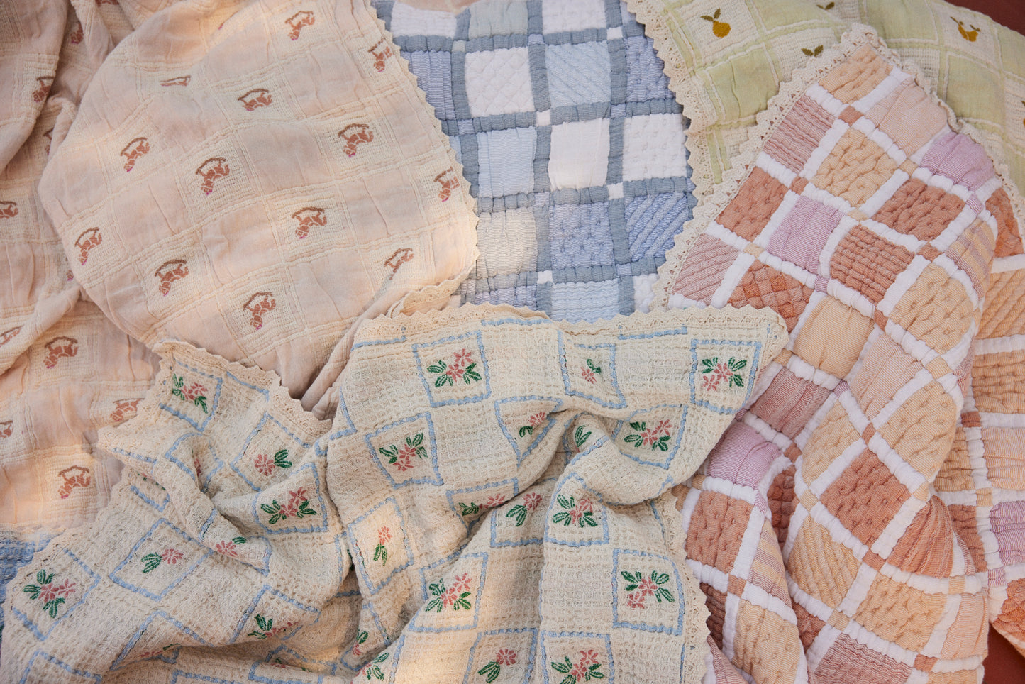 Mai Blanket/Yellow Patchwork