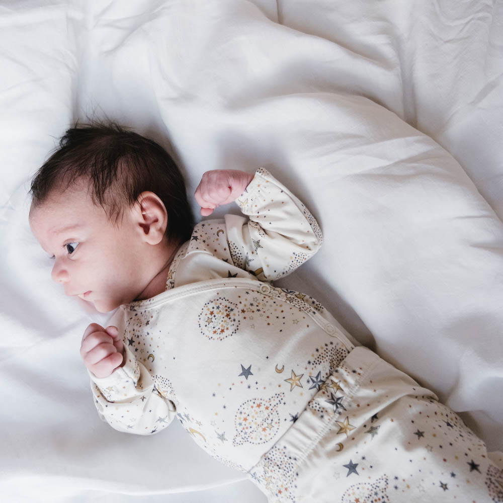 Elimar wrap baby body romper/Million stars